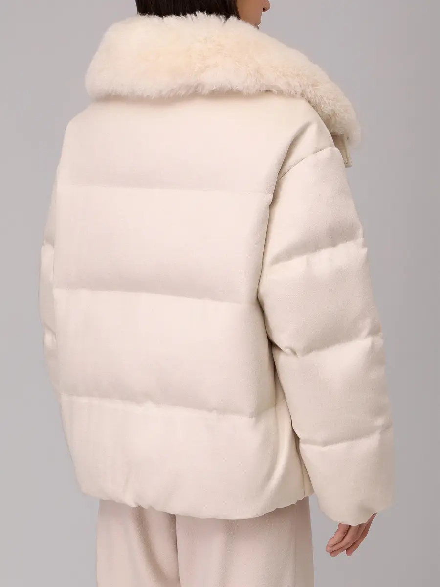 Пуховик стеганый