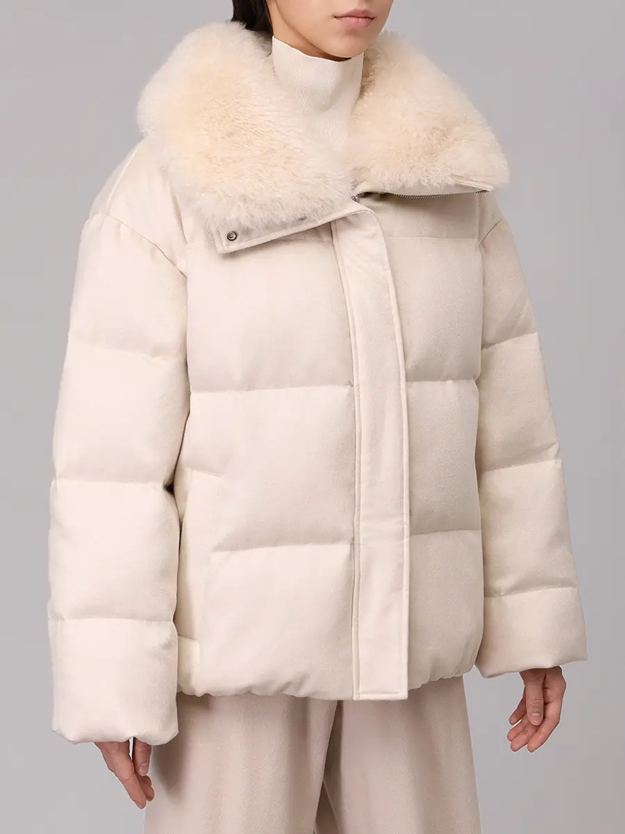 Пуховик стеганый