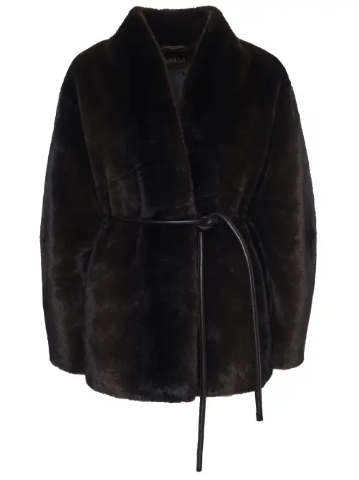 Шуба искусственная KAPSULA