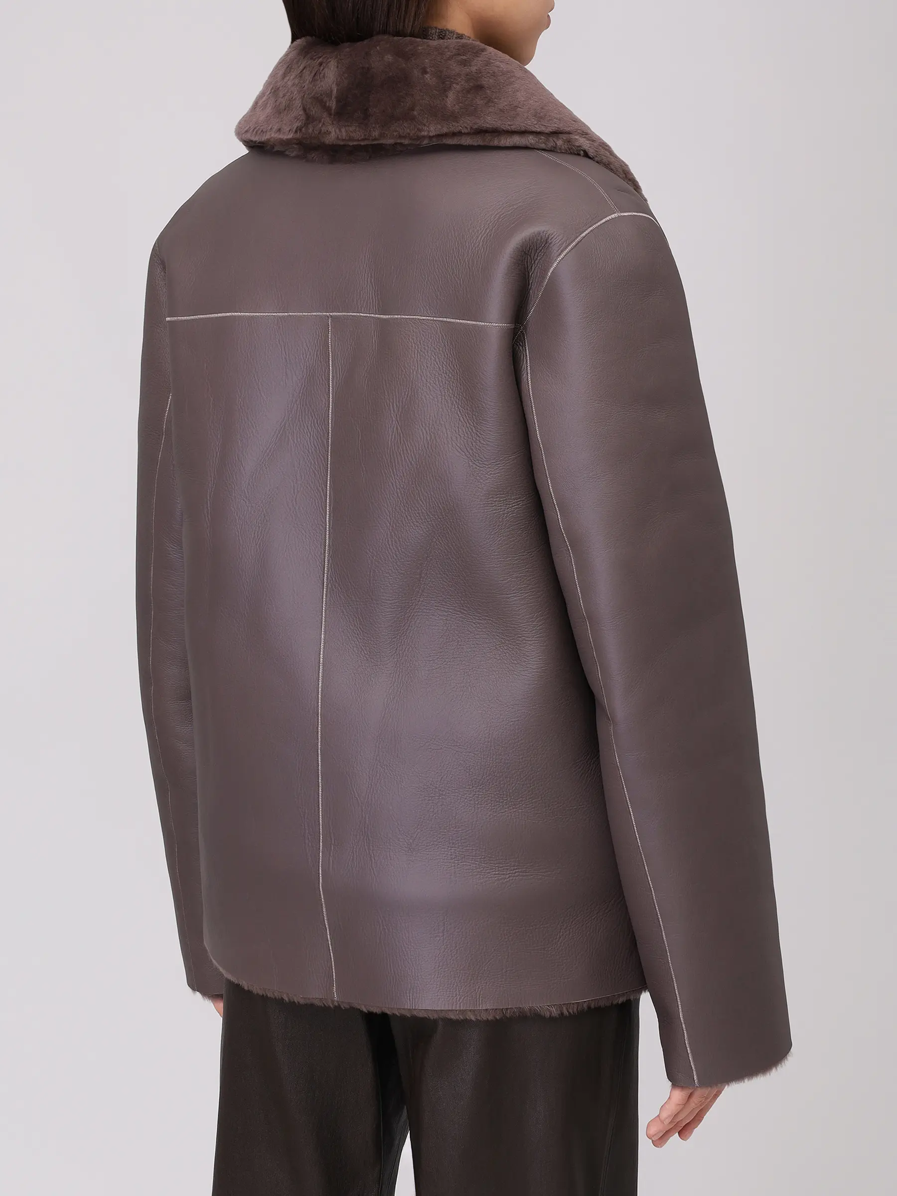 Дубленка двусторонняя