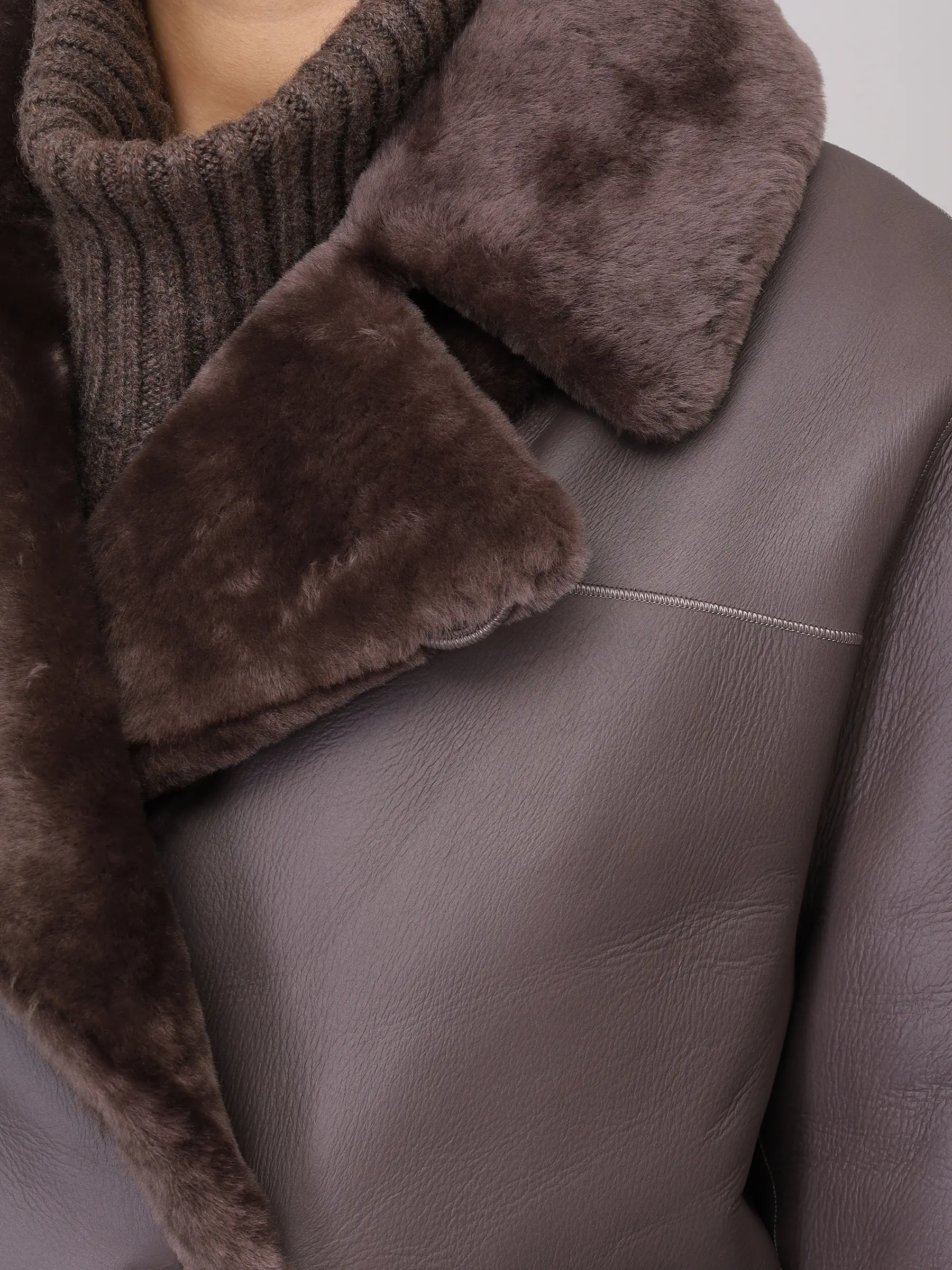 Дубленка двусторонняя