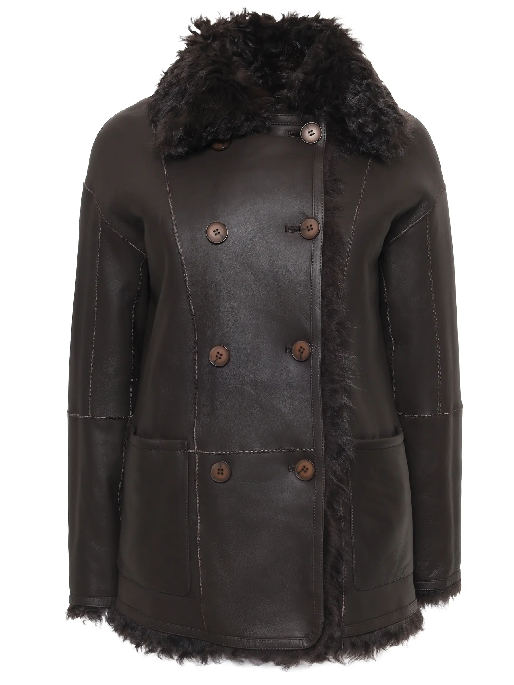 Дубленка двусторонняя