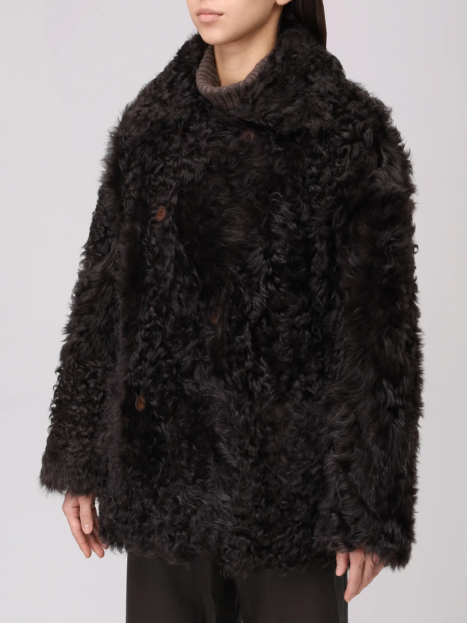 Дубленка двусторонняя