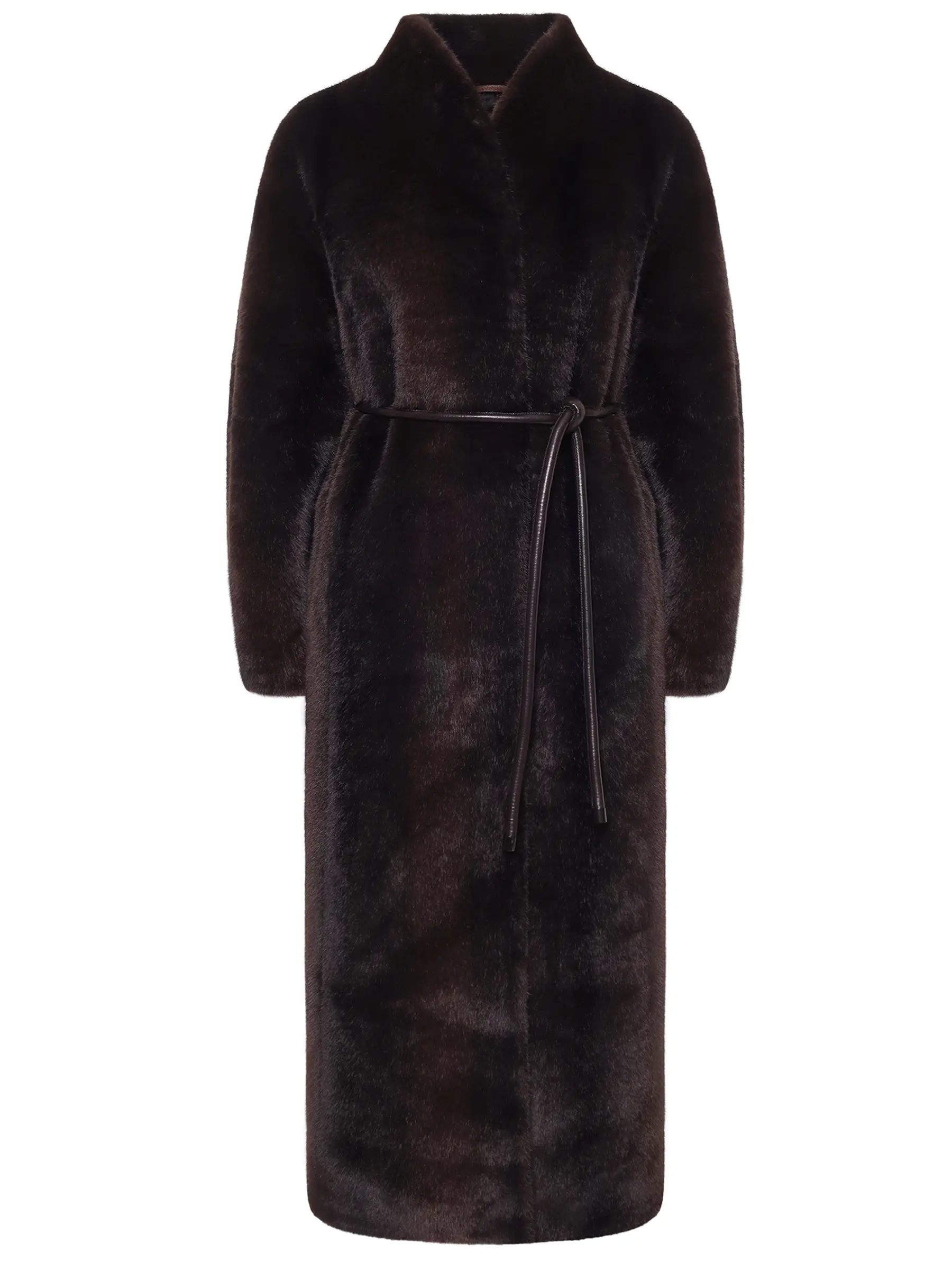 Шуба из экомеха