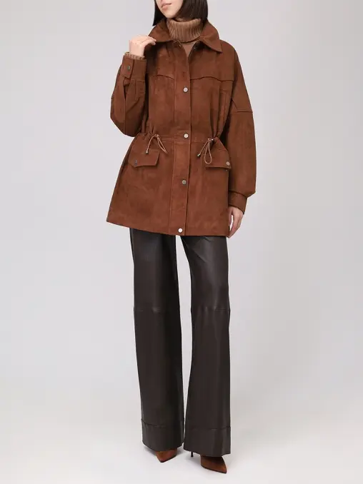 Парка замшевая KAPSULA