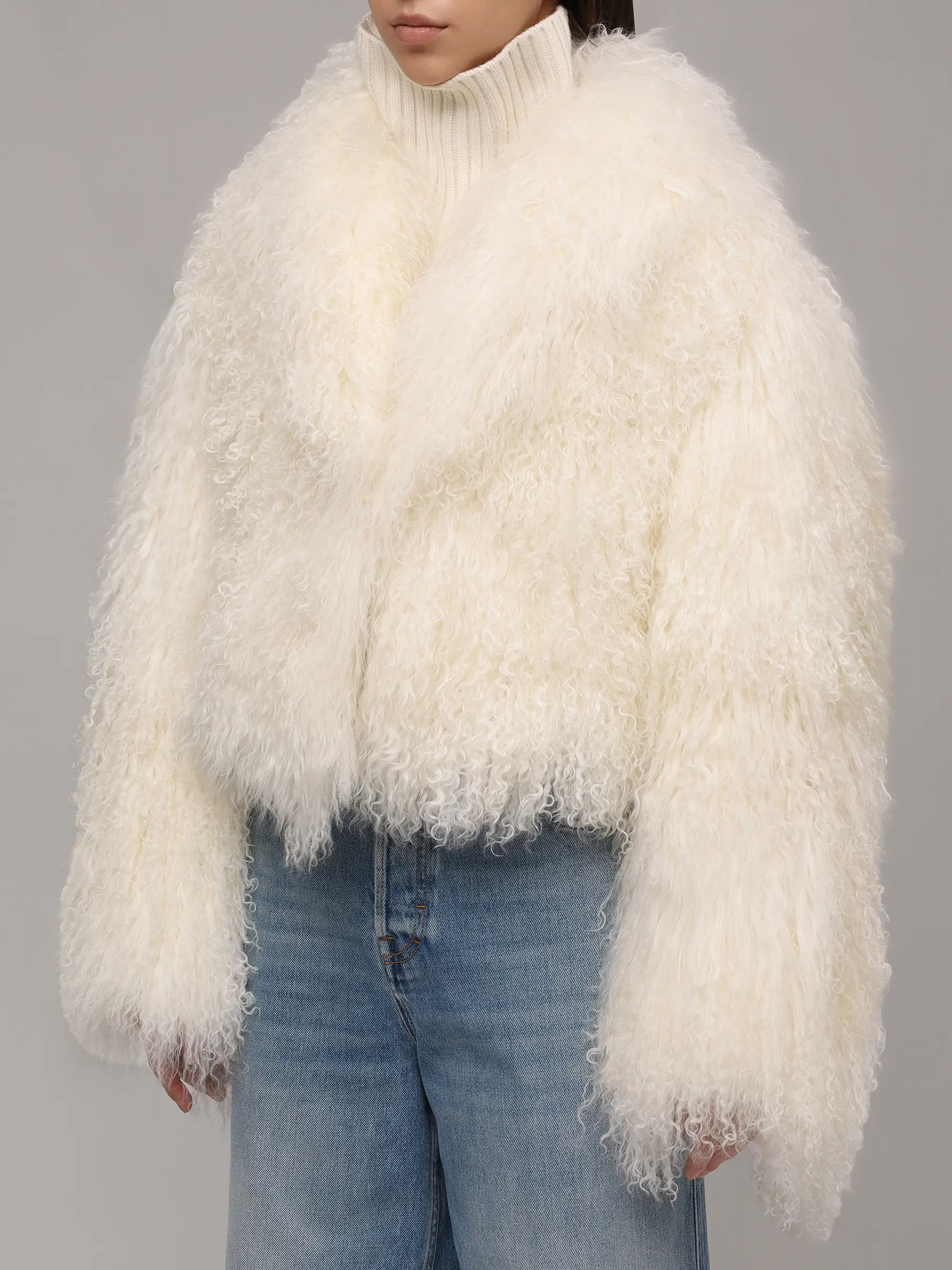 Шуба укороченная