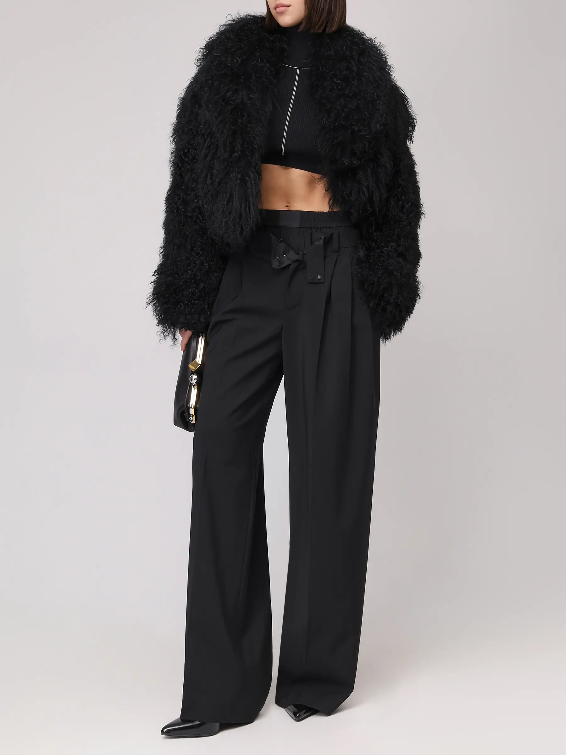 Шуба укороченная