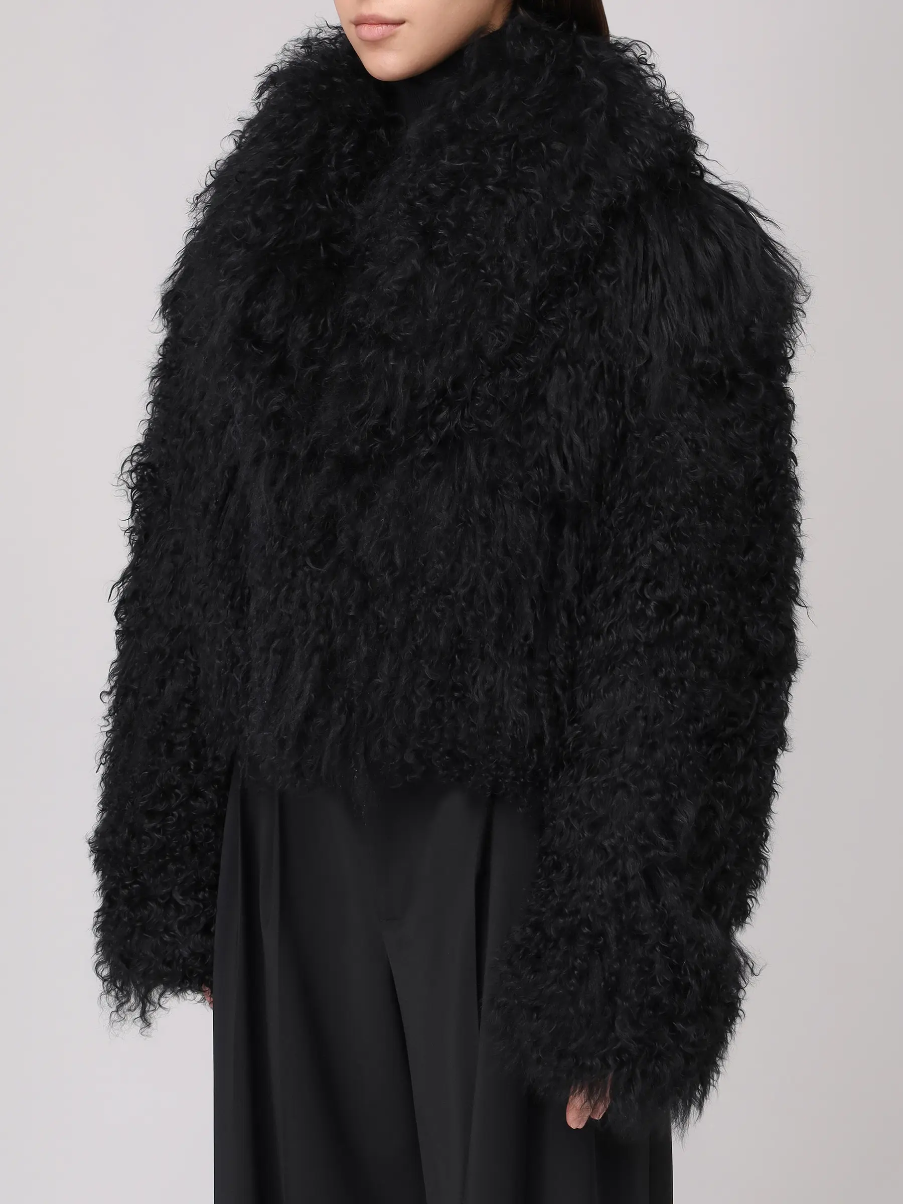 Шуба укороченная