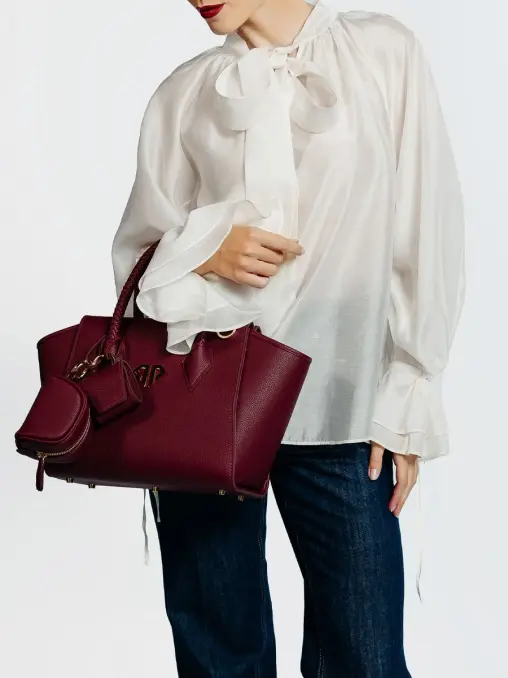 Сумка FULL HOUSE S кожаная PARS