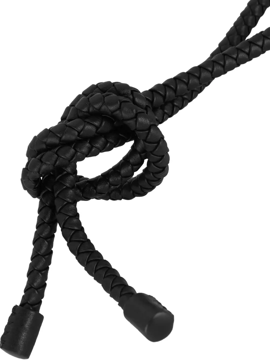 Ремень плетеный из кожи