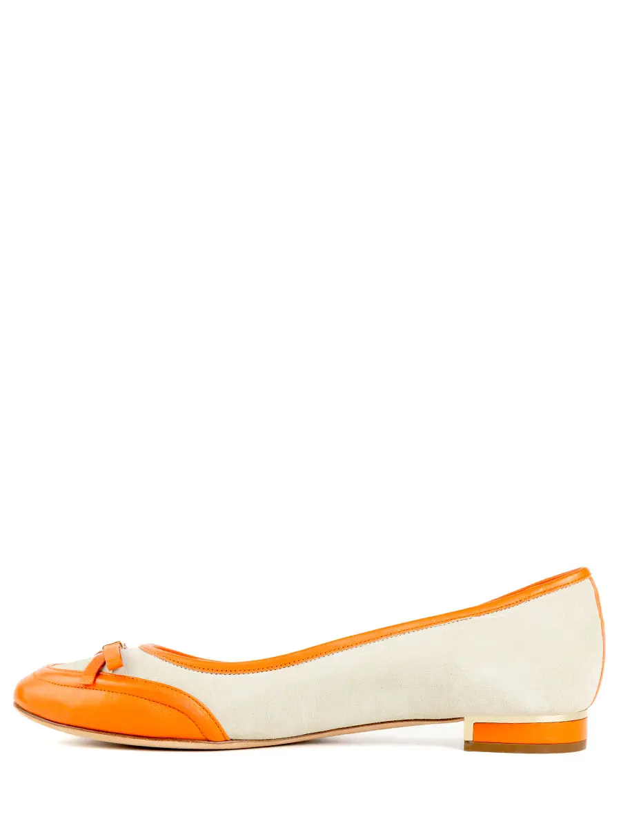 Балетки замшевые