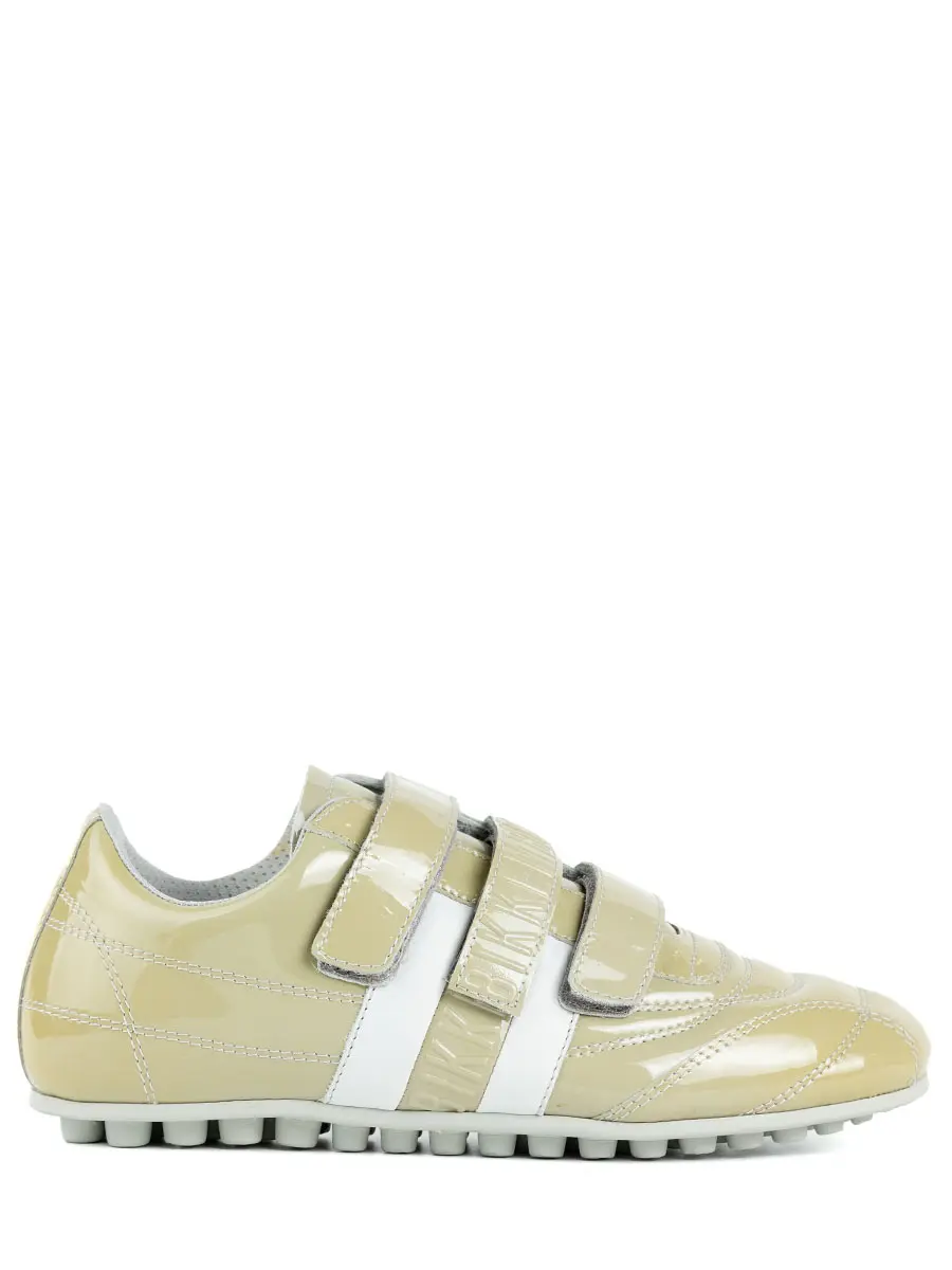 Кроссовки кожаные