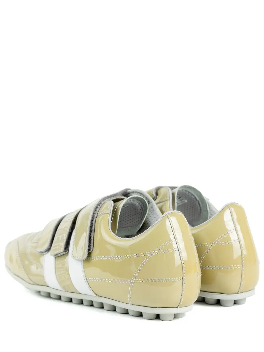 Кроссовки кожаные