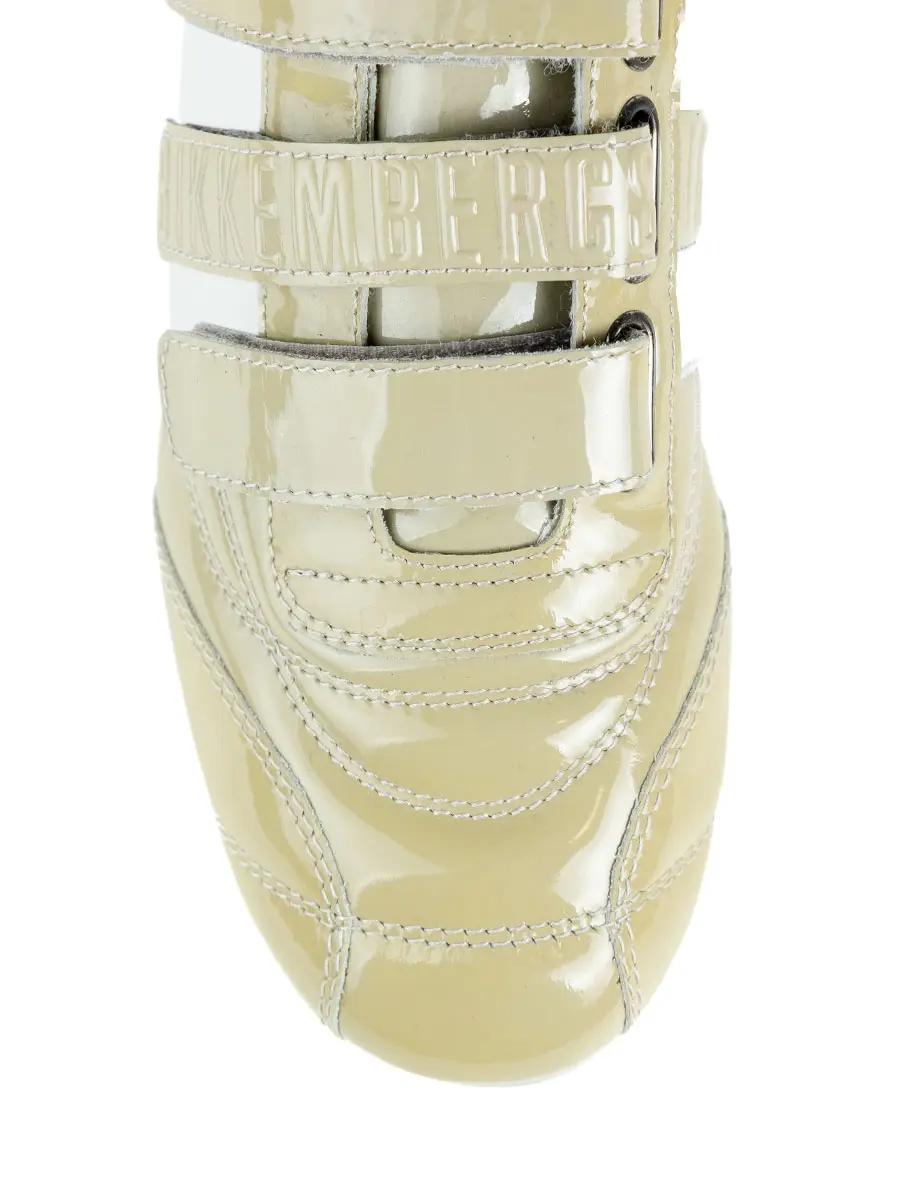 Кроссовки кожаные