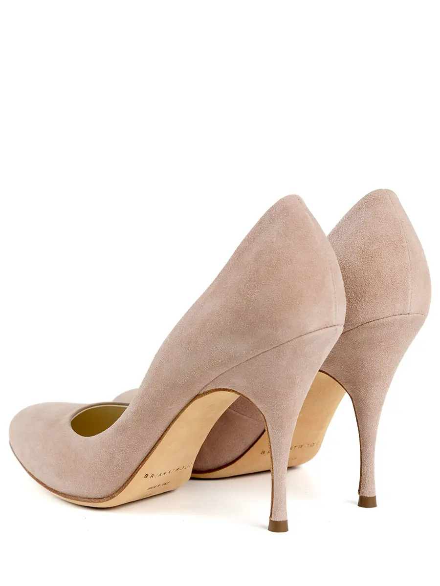 Туфли замшевые