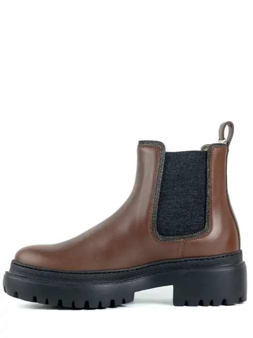 Челси кожаные BRUNELLO CUCINELLI