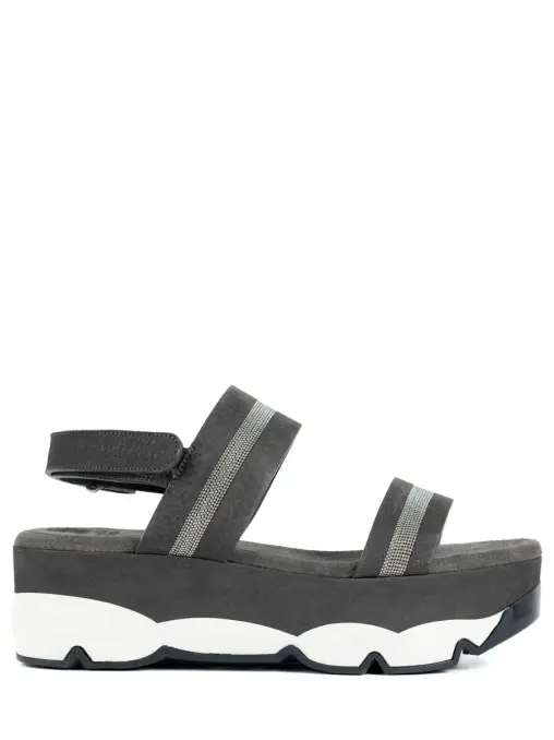 Сандалии замшевые BRUNELLO CUCINELLI