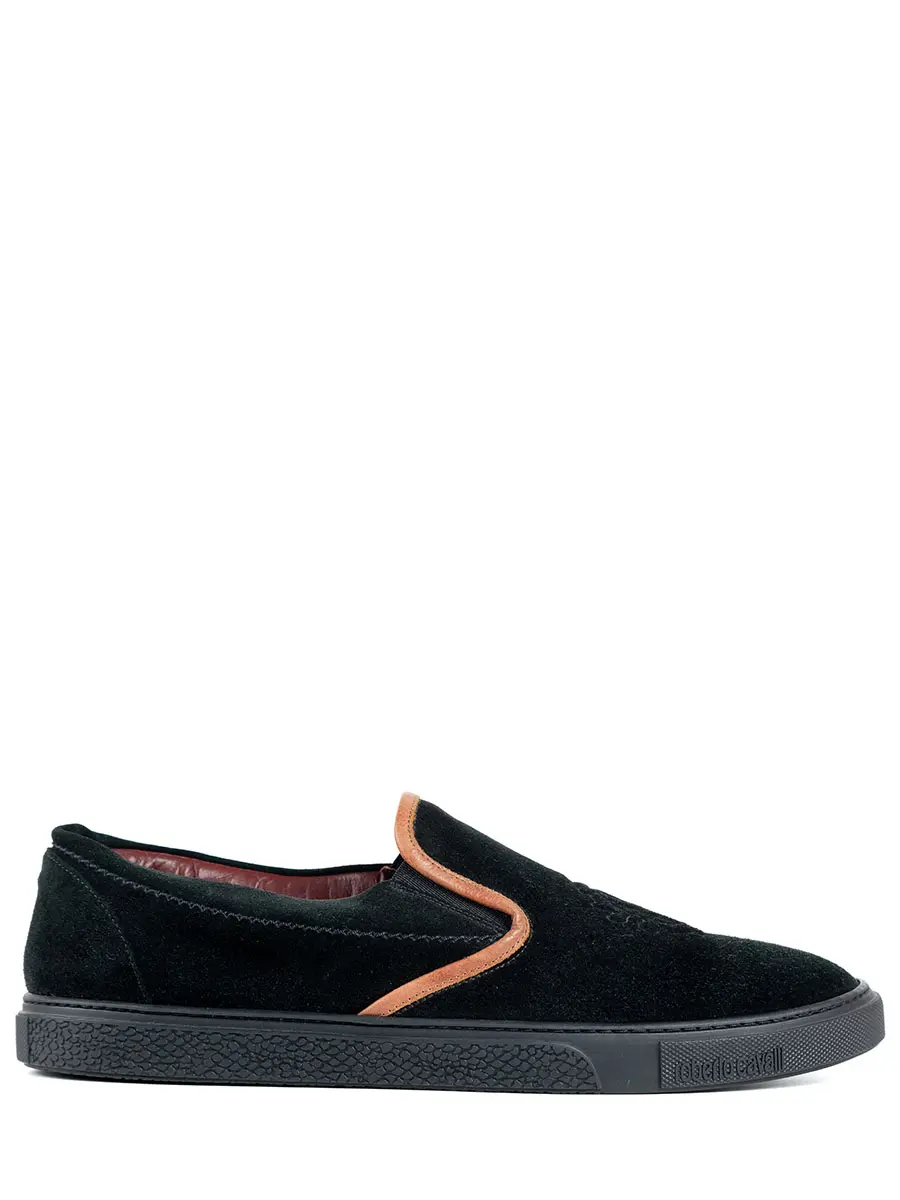 Слипоны  замшевые