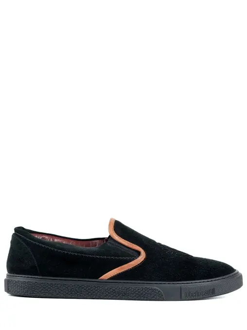 Слипоны  замшевые ROBERTO CAVALLI