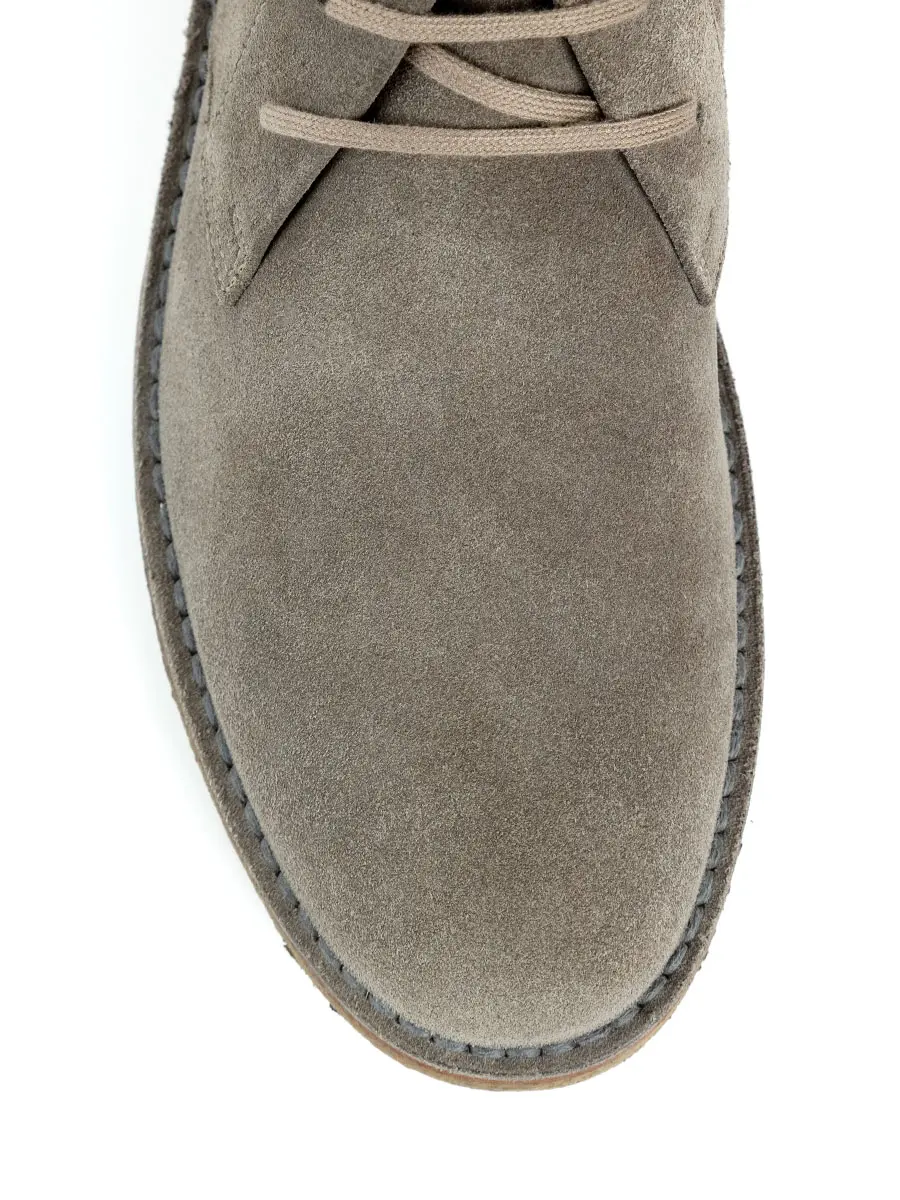 Ботинки замшевые