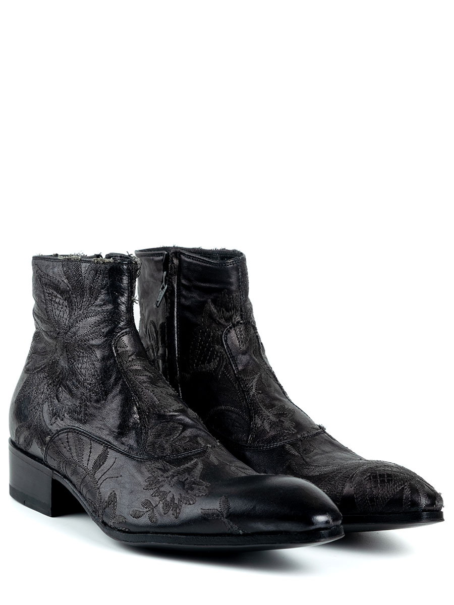 Сапоги кожаные