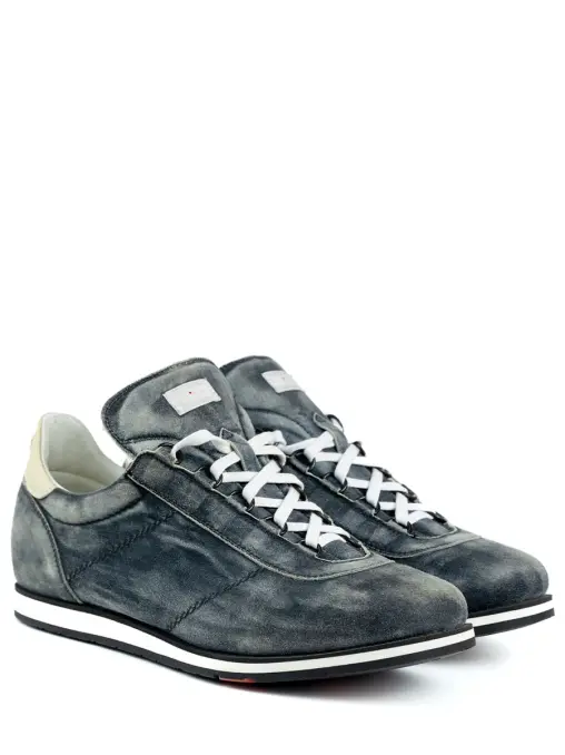 Кроссовки замшевые KITON