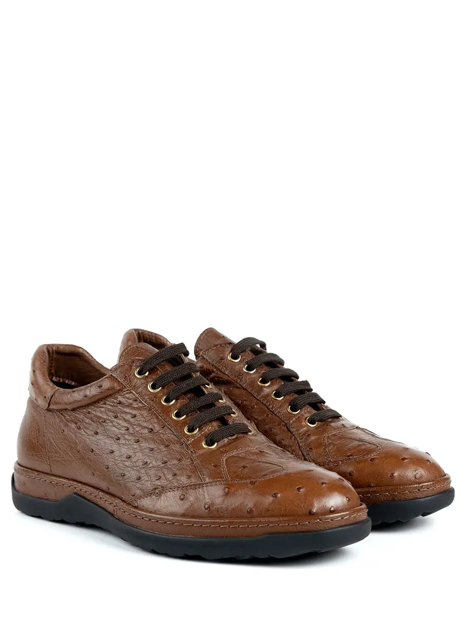 Кроссовки кожаные на меху