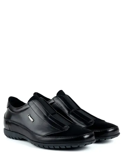 Кроссовки кожаные на меху ZILLI