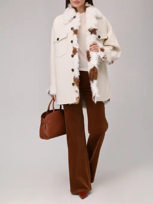 Пальто шерстяное YANA