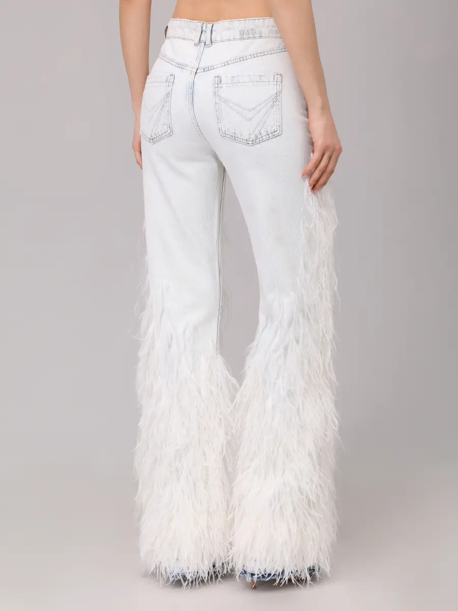 Джинсы хлопковые