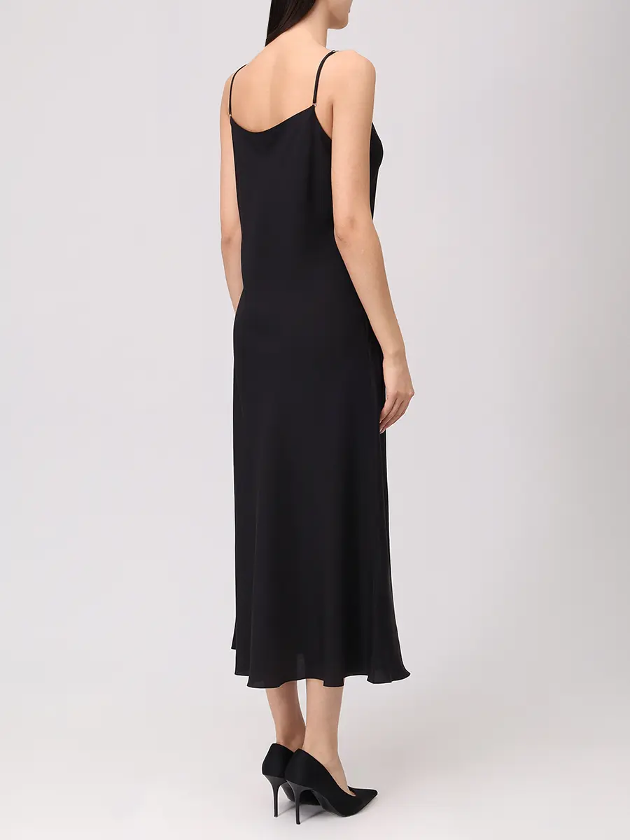 Платье-комбинация шелковое