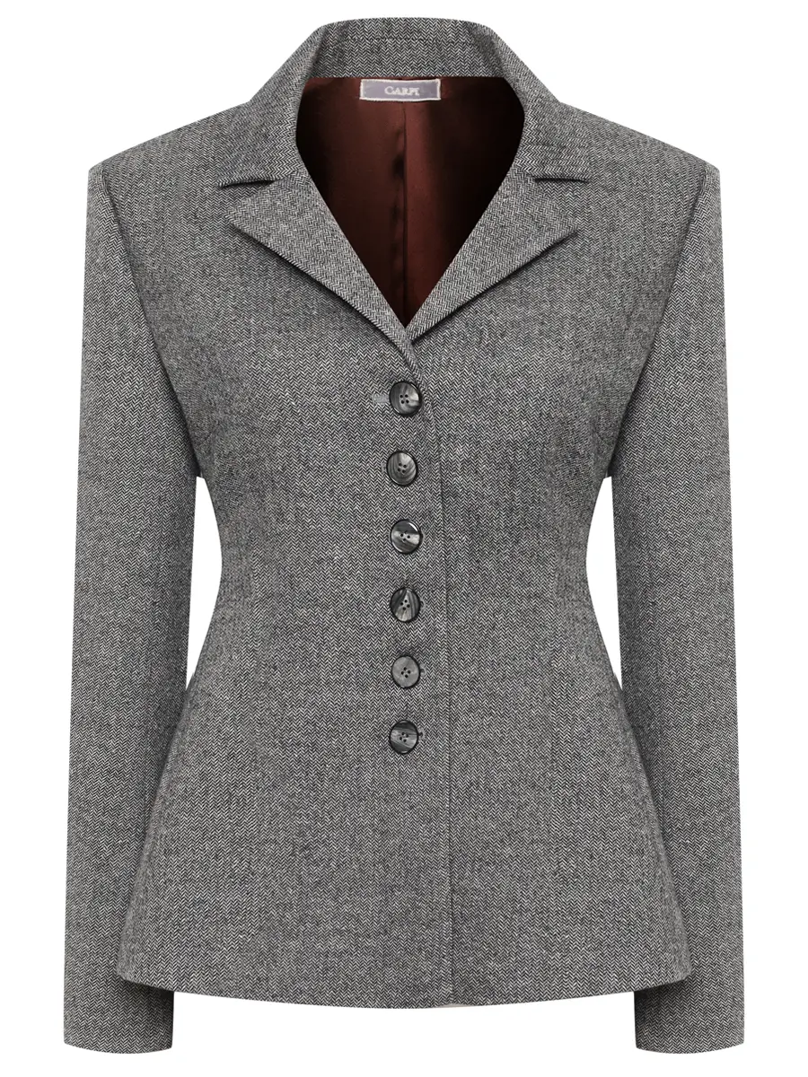 Пиджак из кашемира и шерсти