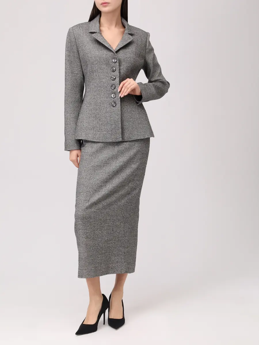 Пиджак из кашемира и шерсти