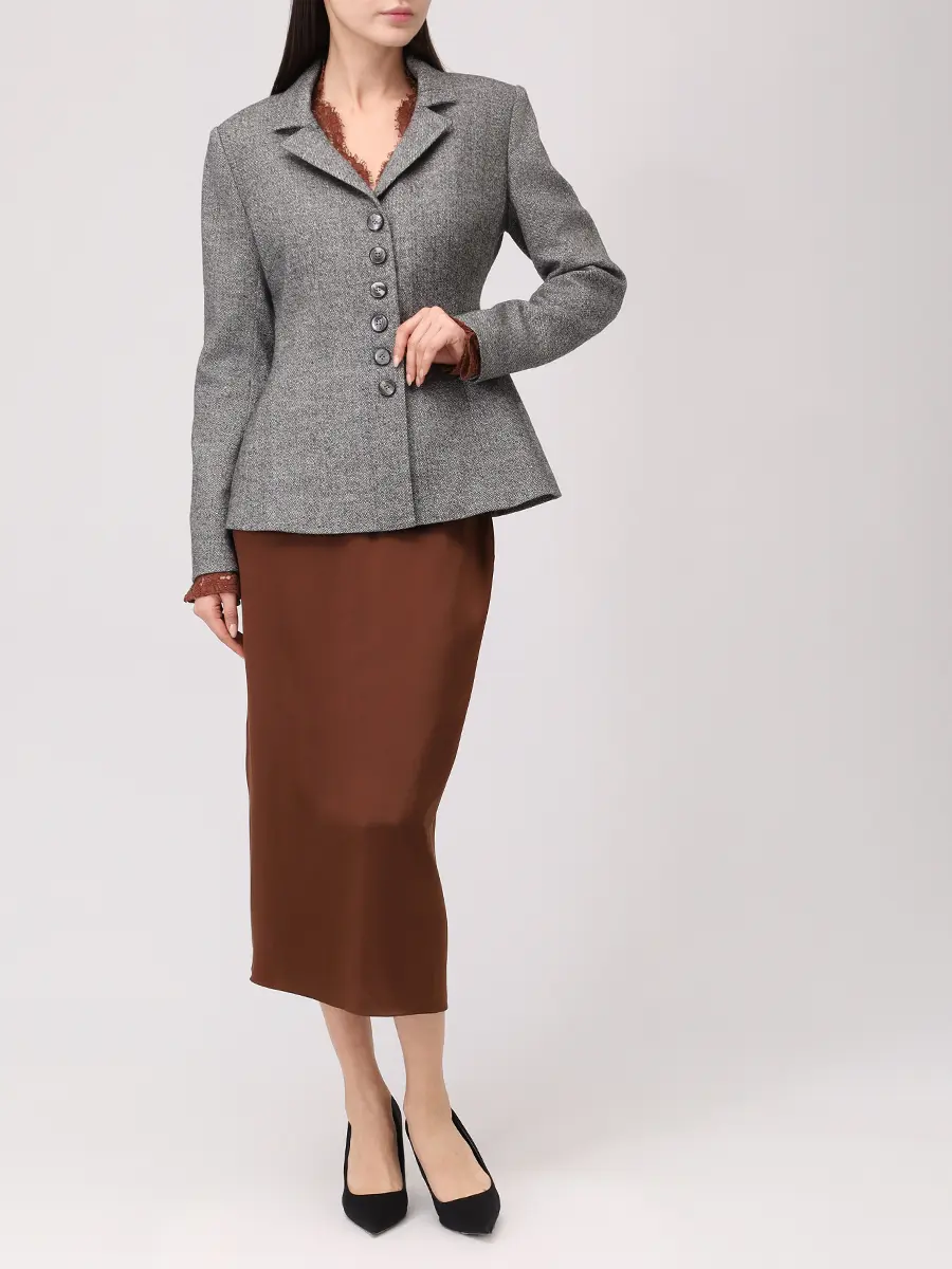 Пиджак из кашемира и шерсти