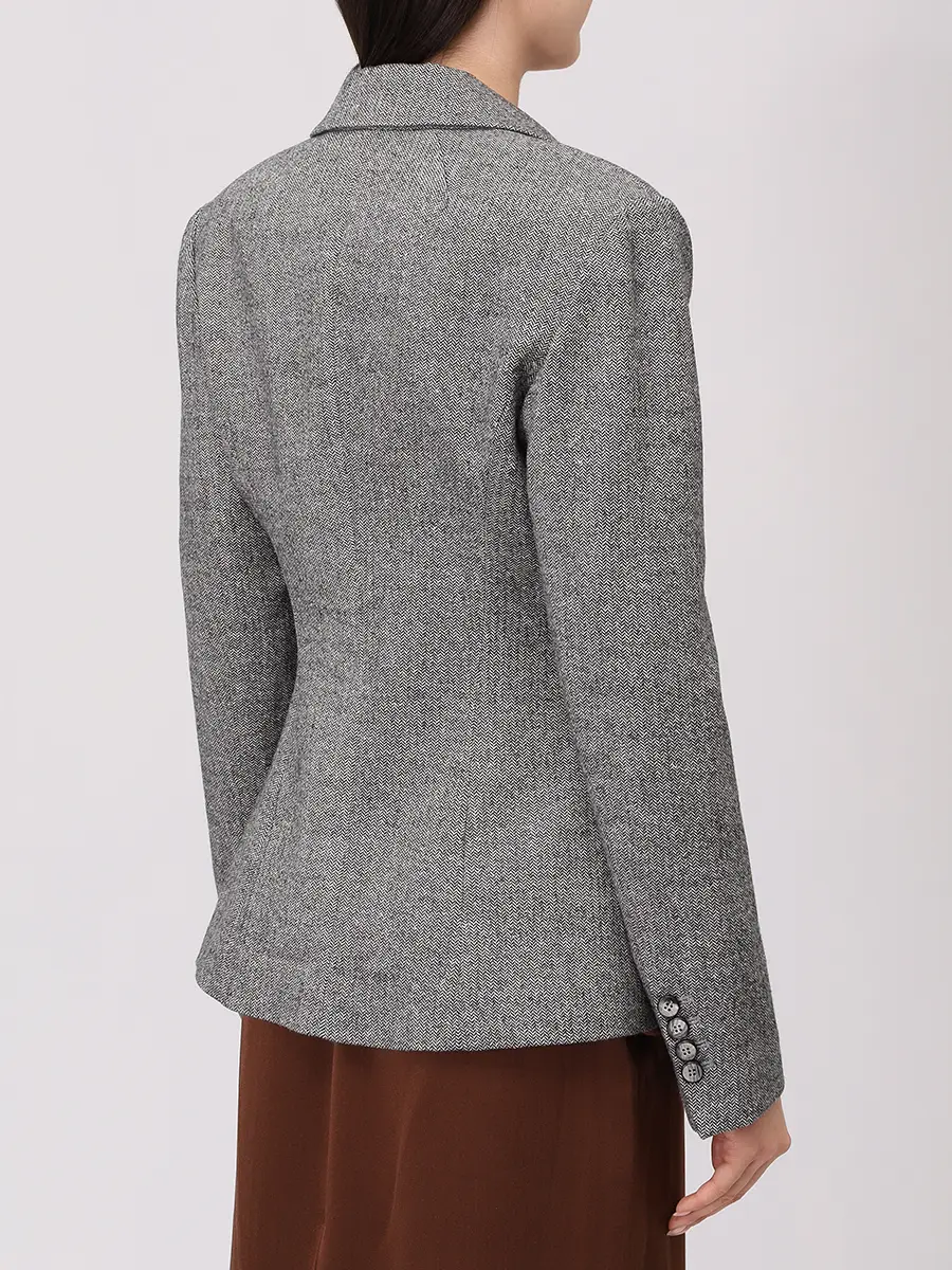 Пиджак из кашемира и шерсти