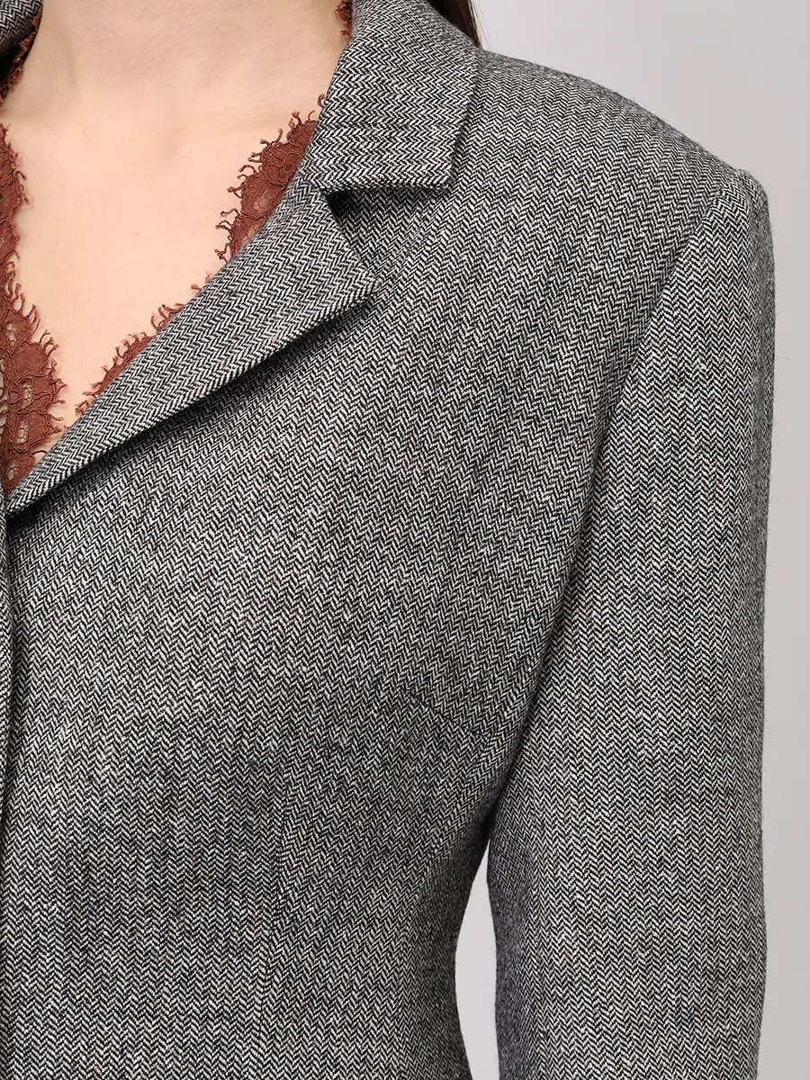 Пиджак из кашемира и шерсти