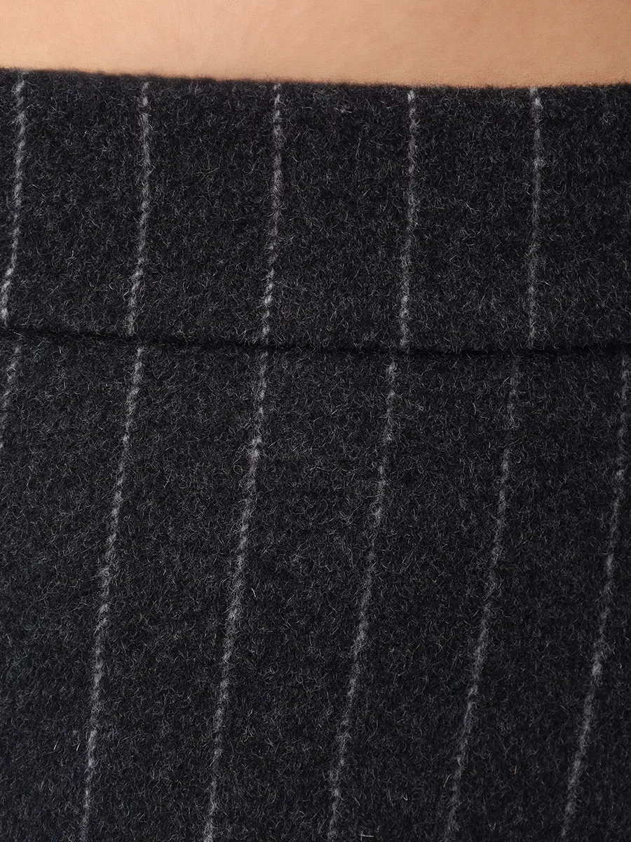 Юбка кашемировая в полоску