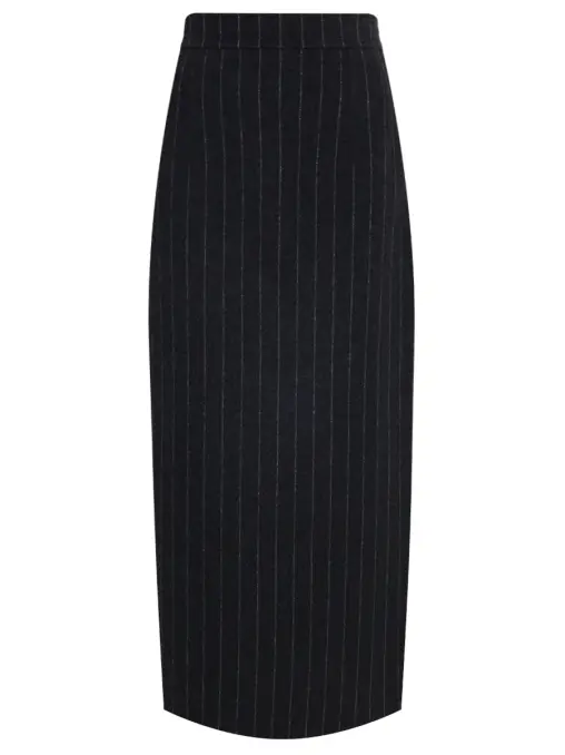 Юбка кашемировая в полоску CARPI