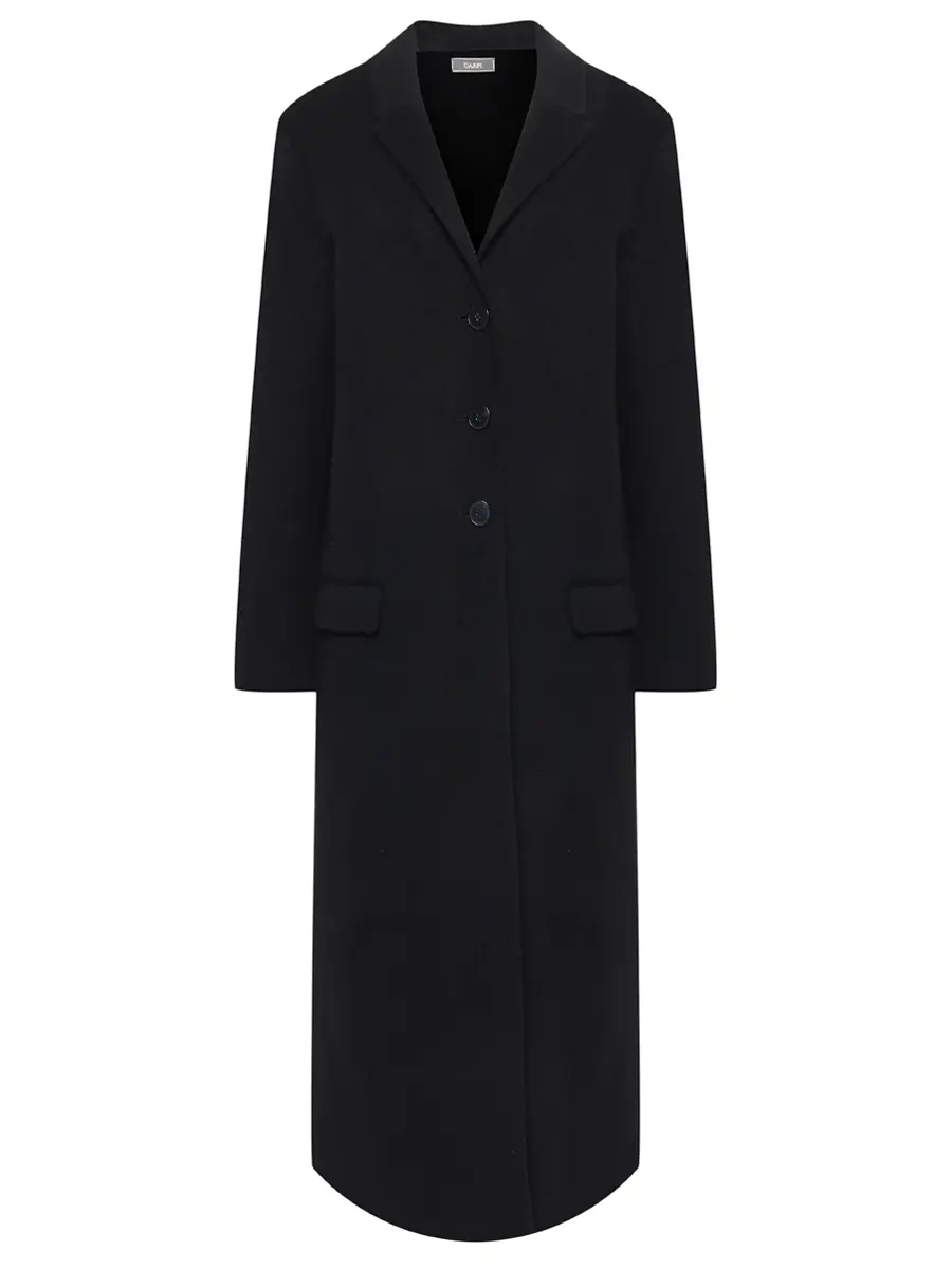 Пальто шерстяное