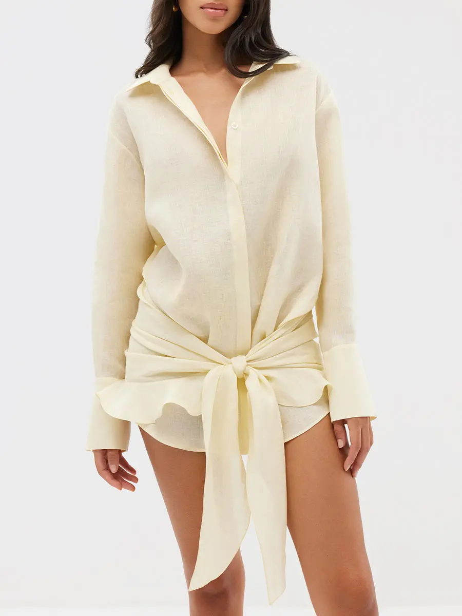 Платье- льняное Arum