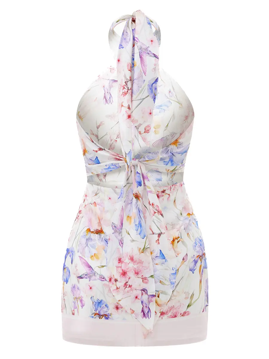 Платье шелковое HELICONIA