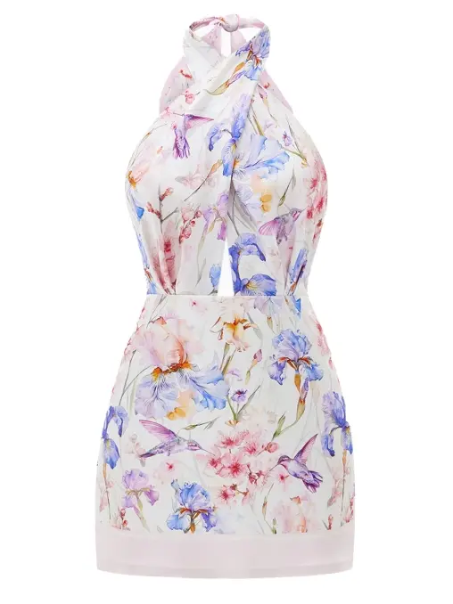 Платье шелковое HELICONIA YVON