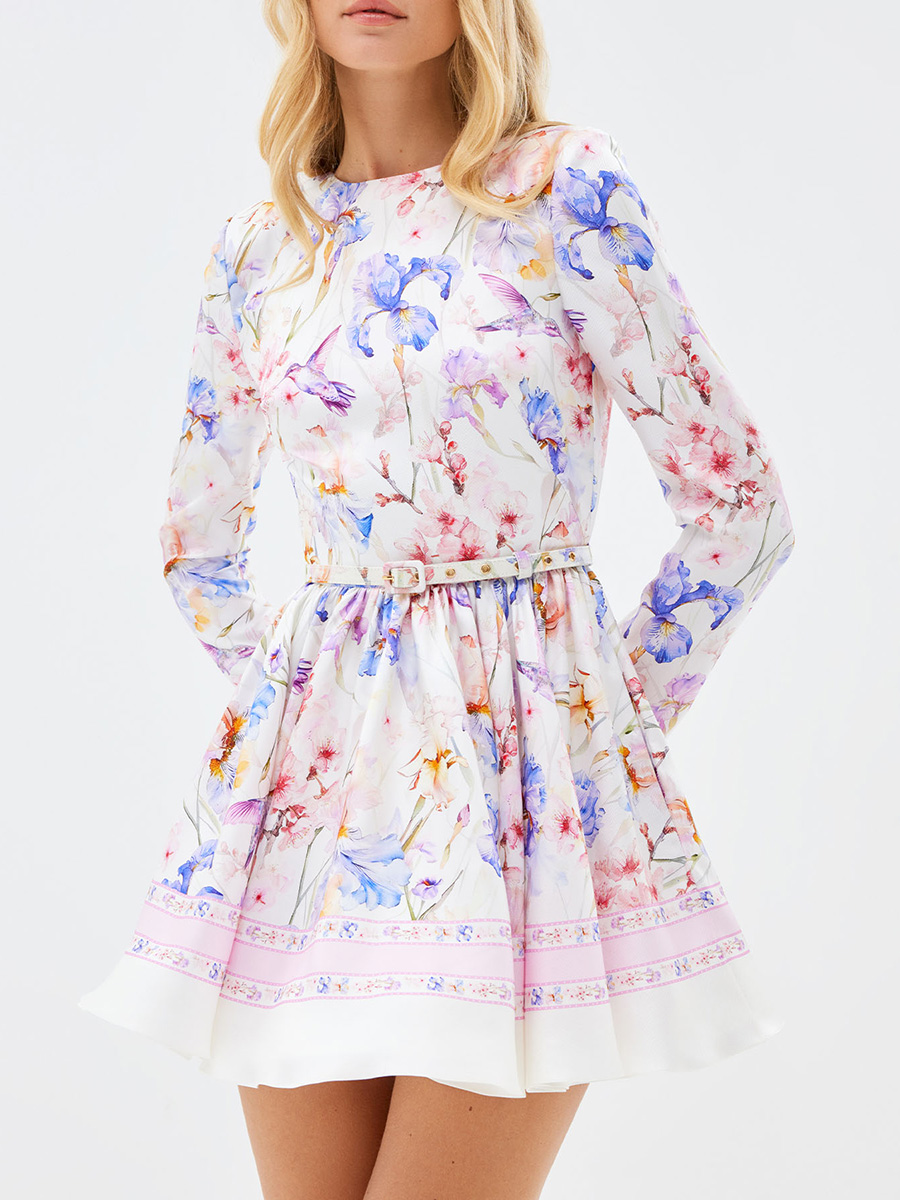 Платье шелковое RENONCULE DES FLEURISTES