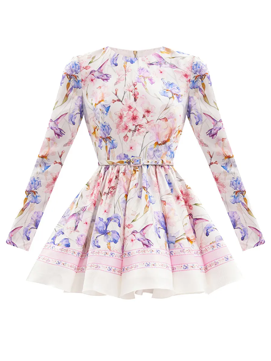 Платье шелковое RENONCULE DES FLEURISTES