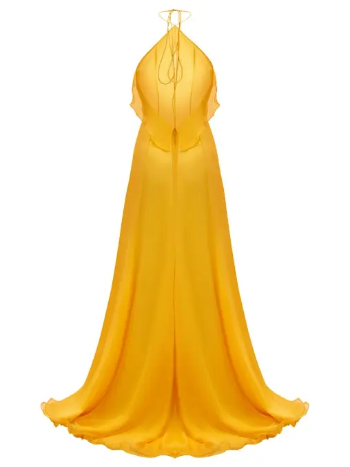 Платье шелковое ORCHIDEE SABOT DE VENUS YVON