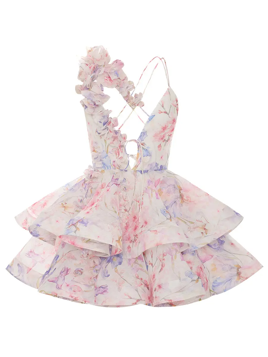 Платье коктельное ANEMONE DU JAPON