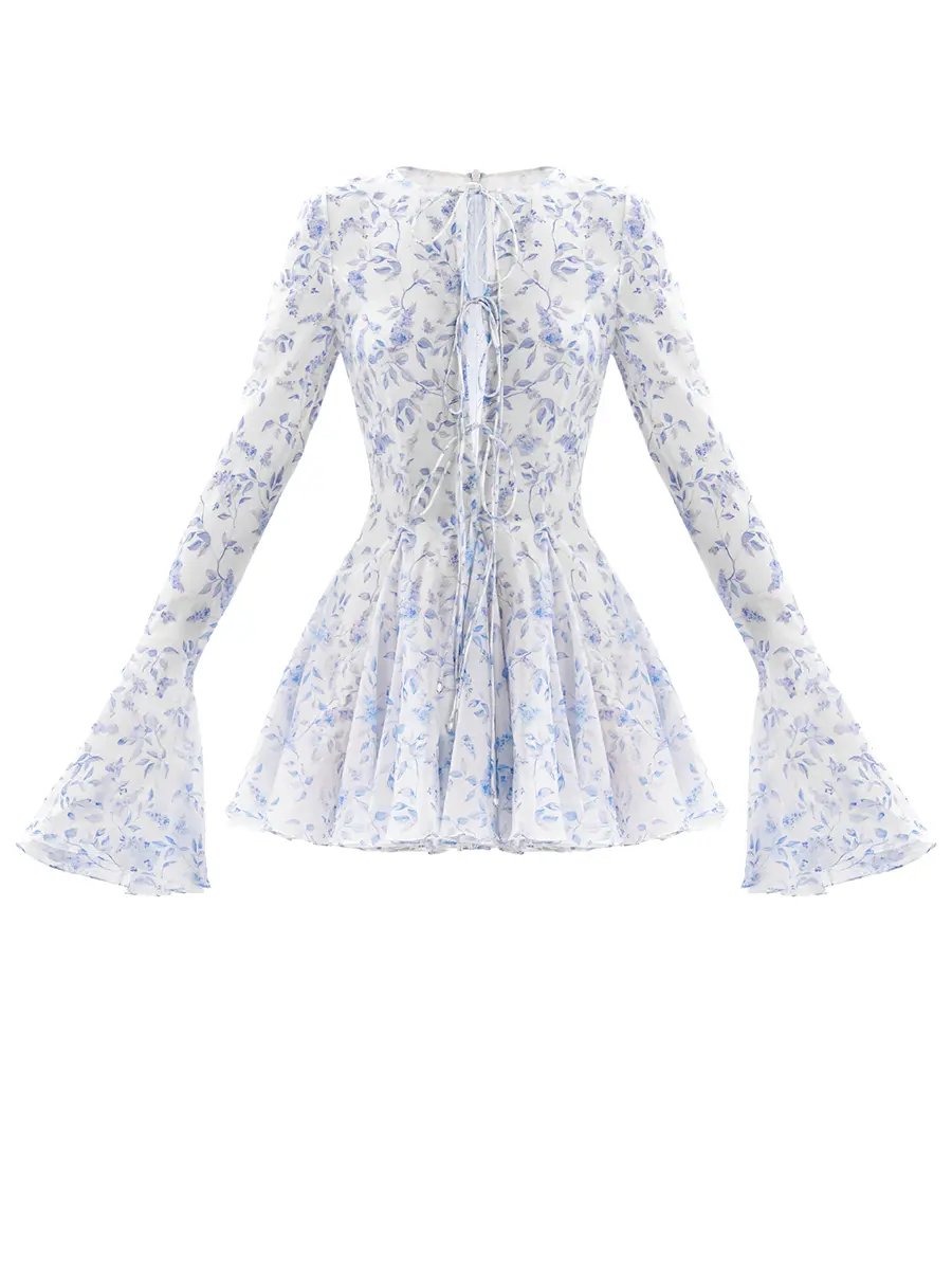 Платье с принтом GREVILLEA