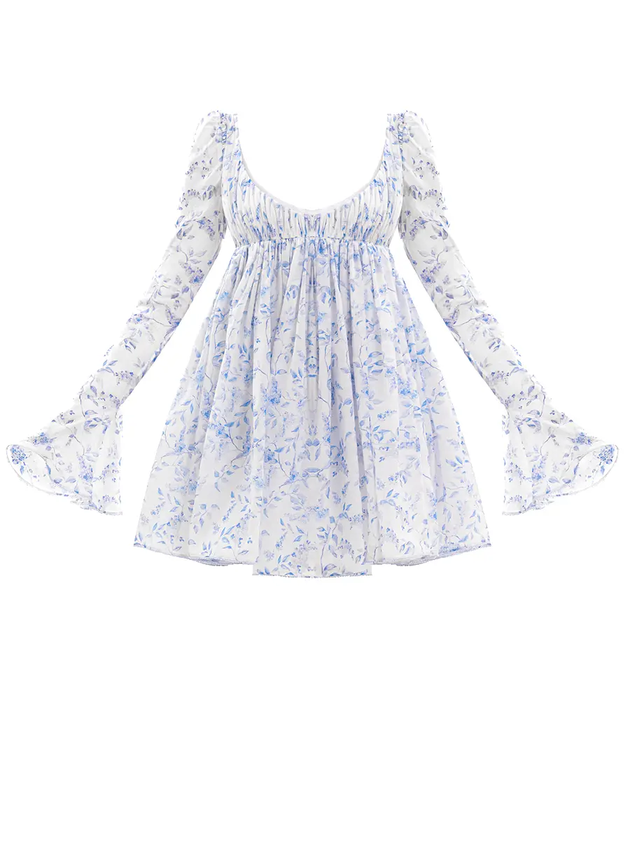 Платье  хлопковое LE MUGUET NEW