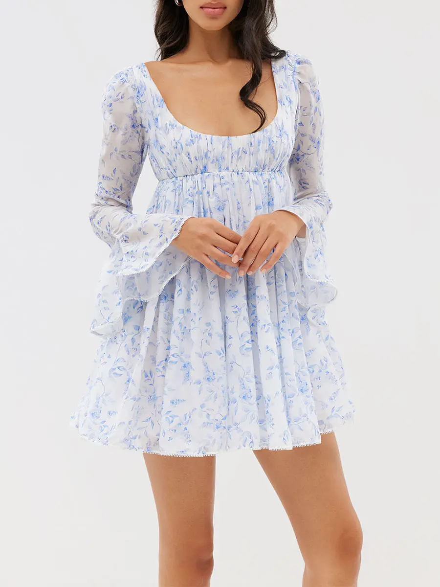 Платье  хлопковое LE MUGUET NEW