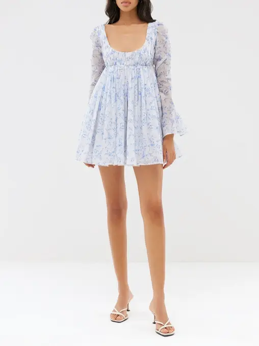 Платье  хлопковое LE MUGUET NEW YVON